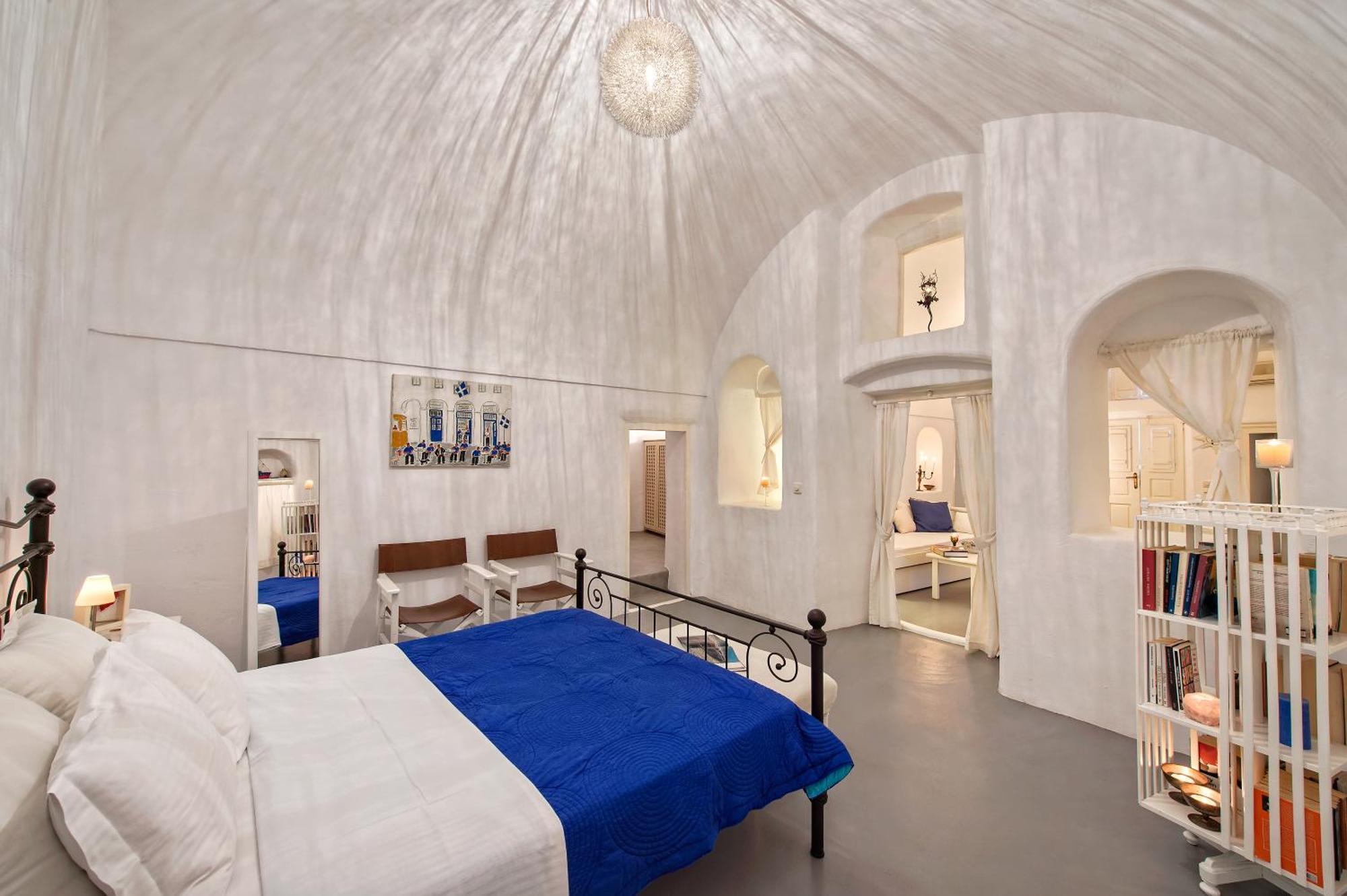 White Cave Private Villa Pyrgos Kallistis Ngoại thất bức ảnh