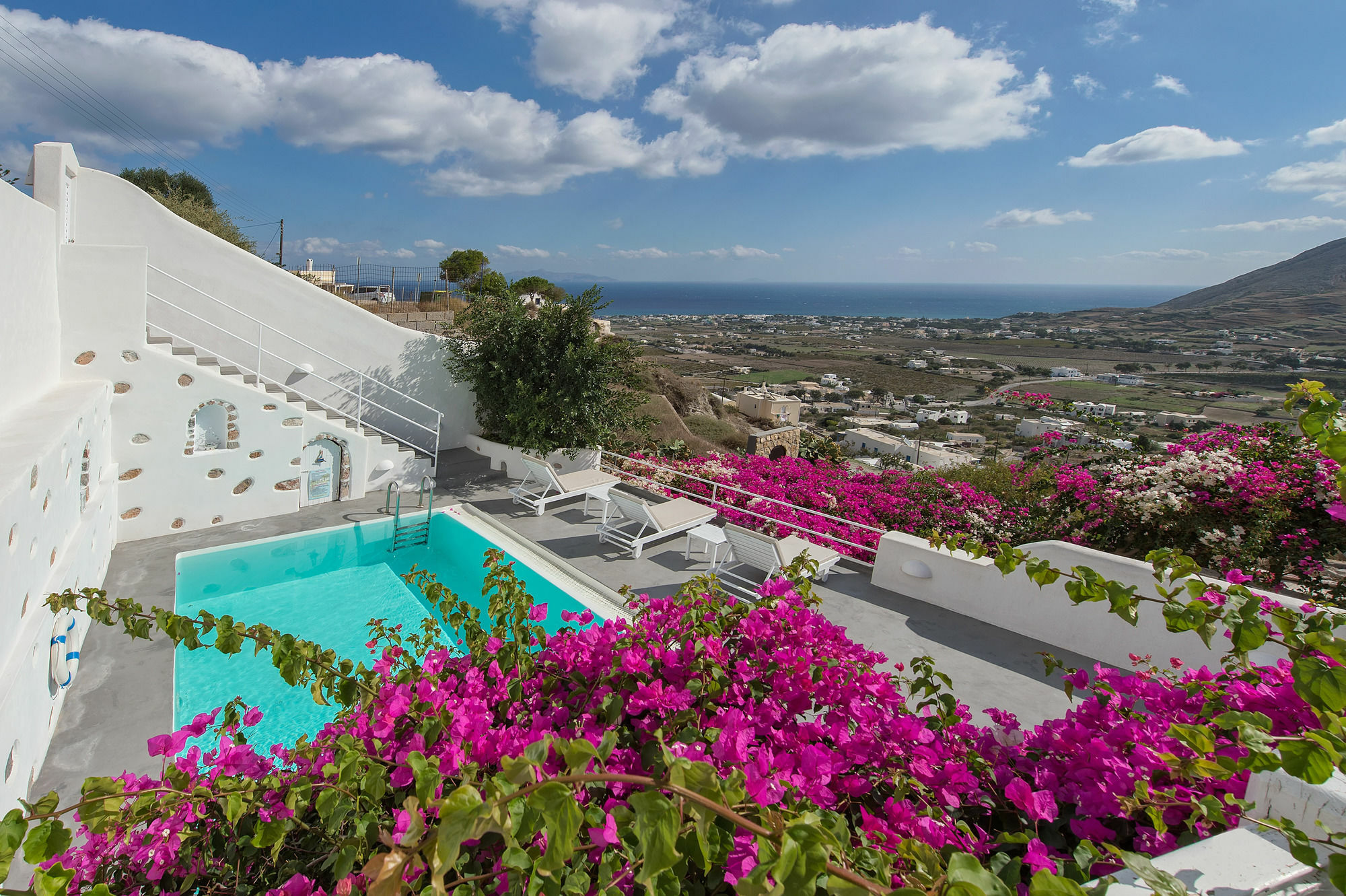White Cave Private Villa Pyrgos Kallistis Ngoại thất bức ảnh