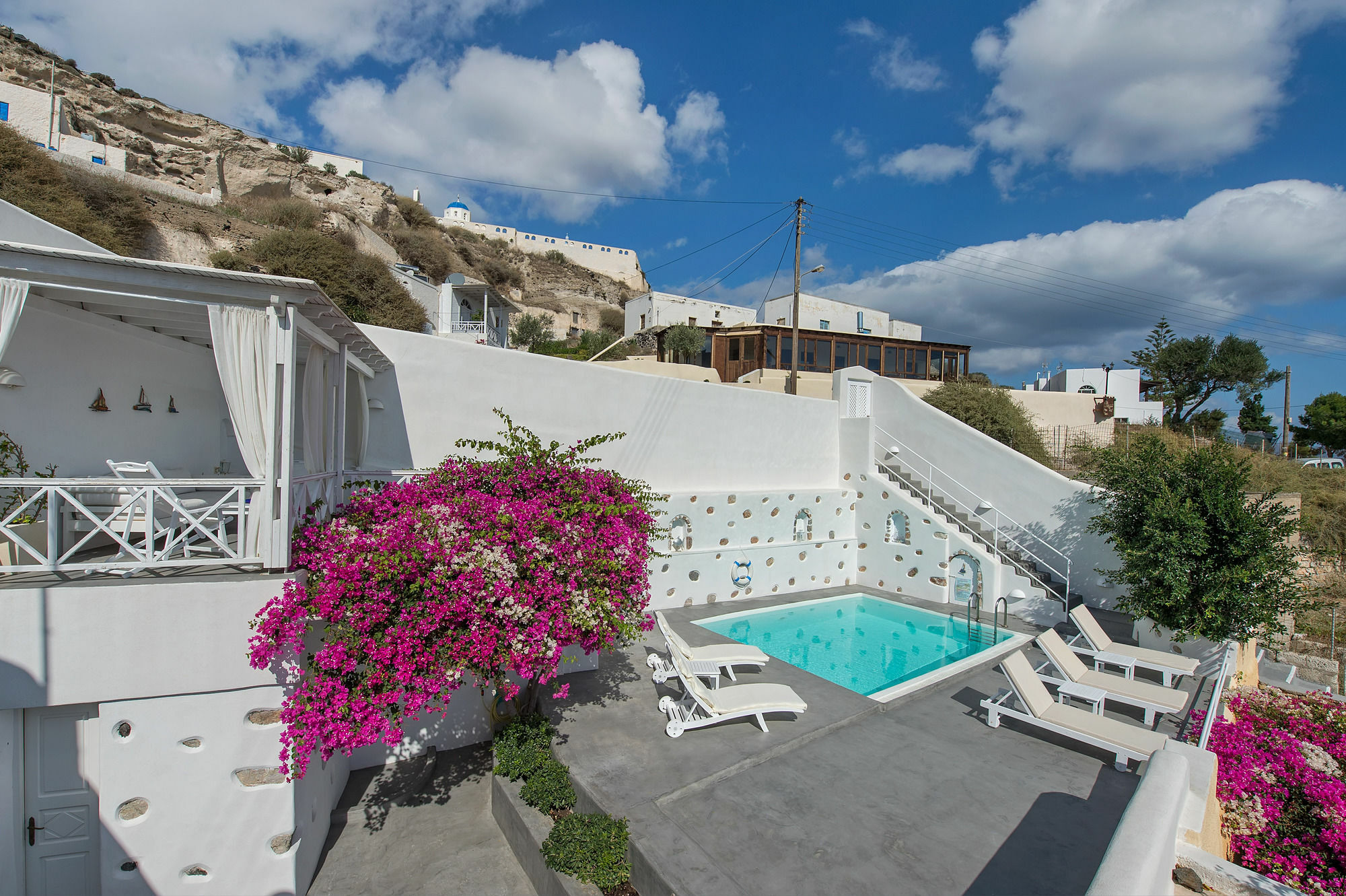 White Cave Private Villa Pyrgos Kallistis Ngoại thất bức ảnh