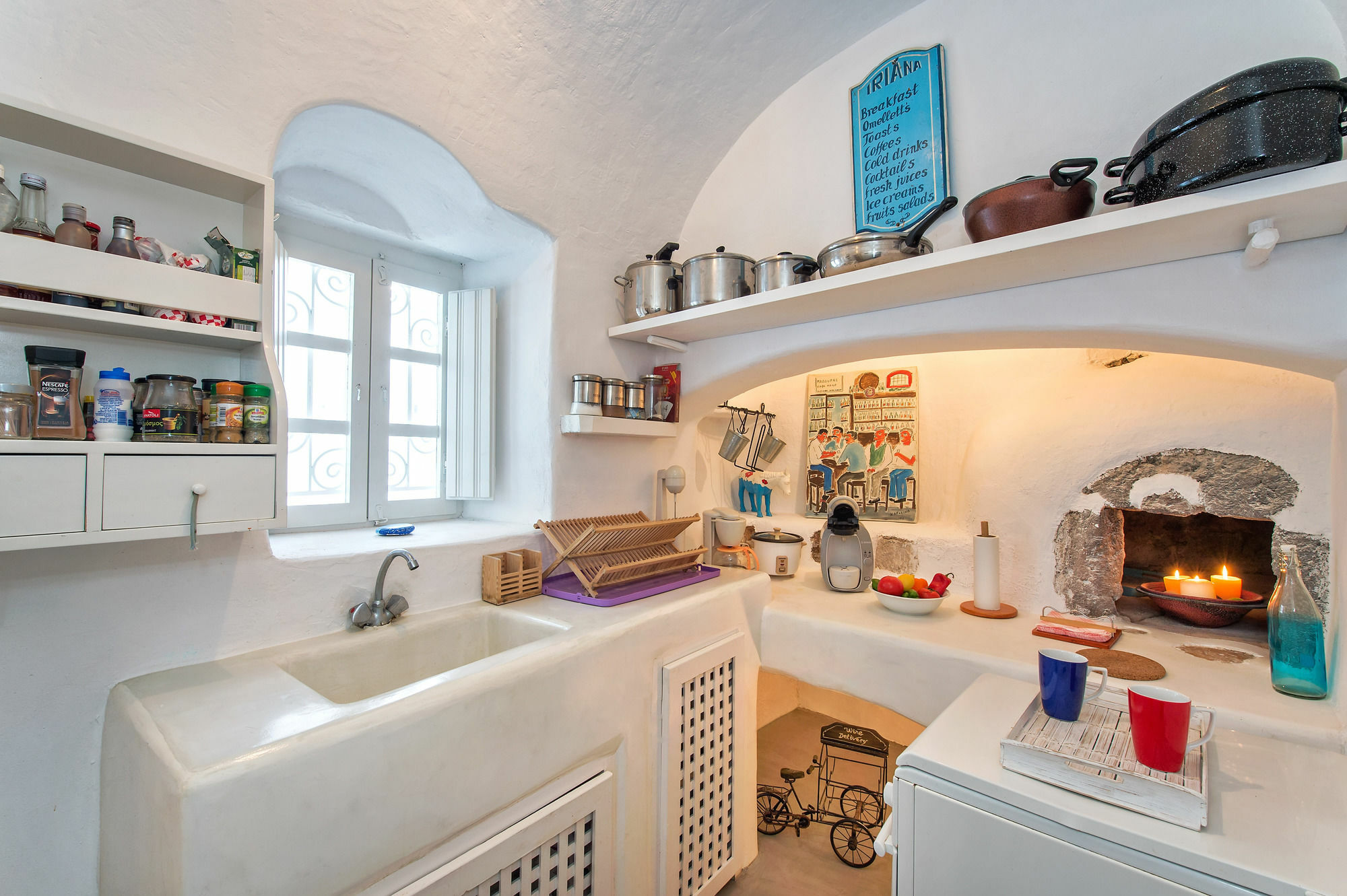 White Cave Private Villa Pyrgos Kallistis Ngoại thất bức ảnh
